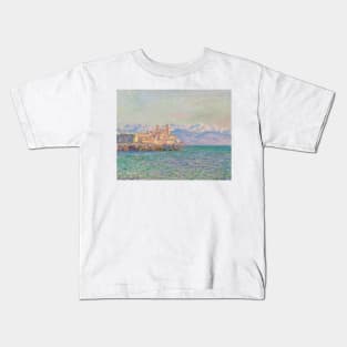 Antibes, Le Fort by Claude Monet Kids T-Shirt